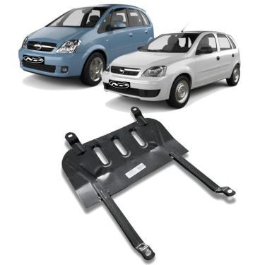 Imagem de Protetor de Carter Peito de Aço Gm Meriva 2002 a 2012