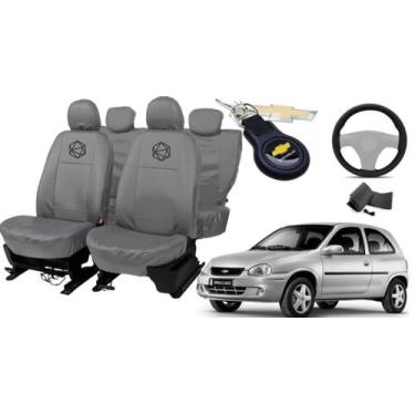 Imagem de Jogo capa couro Corsa 95-10 resistente + brinde - ferro tech br