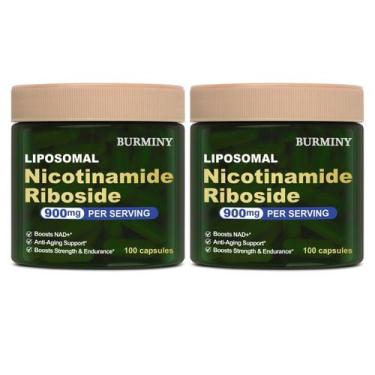 Imagem de Suplemento BURMINY NAD+ Ribosídeo de nicotinamida lipossomal 900 mg