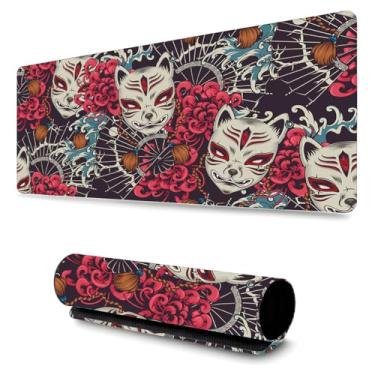 Imagem de Mouse Pad Gamer Profissional Confortável Antiderrapante Escritório e Games 90x40 - Cat Furious