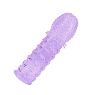 Imagem de Capa Peniana Extensora com Textura Massageadora, 15cm, Rosa