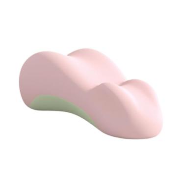 Imagem de KiBcsLic Almofada para Elevação de Pernas, Almofada para Cama, Espuma Viscoelástica, Lavável, para Uso Geral, Capa Lavável, Almofada de Posição, Travesseiro de, Rosa