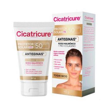 Imagem de Protetor Solar Cicatricure Matte Antissinais FPS 50 40g - GENOMMA LABO