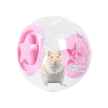 Imagem de Bola Silenciosa Para Hamster, Rodinha de Exercício Transparente, Companheiro Para Animais Entediados, Exercitador Respirável Para Raças Pequenas E Médias: Ouriço, Chinchila, Ursos Dourados, Coelho