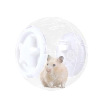 Imagem de Bola Para Hamster | Brinquedo Bola De Corrida Para Hamster,Roda Decorativa Para Gaiola E Companheiro De Fitness Para Chinchila Ursos Dourados Ouriço Gerbilo E Coelho