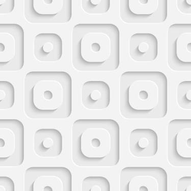 Imagem de Papel de Parede Adesivo Lavável Quadrado Circulo Gesso 12m