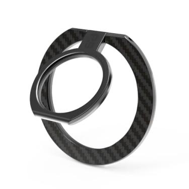 Imagem de PureGear Suporte Magnético Para Celular, Magsafe Iphone 16, 16 Pro, Plus, Pro Max, 15, 14, 13, 12, Ajustável (Fibra De Carbono)