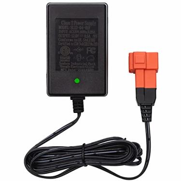 Imagem de JIARUIXIN Carregador De Carro Infantil 12V 0,5A, Sl12-04-01F, Adaptador Bateria Brinquedo Elétrico Com Plugue Quadrado