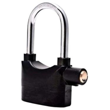 Imagem de Cadeado Antifurto Para Motocicleta com Alarme Sonoro(Longo)