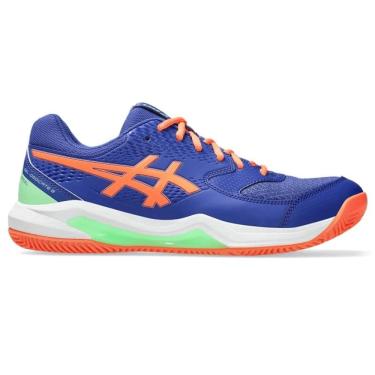 Imagem de Tênis ASICS GEL-Dedicate 8 Padel Masculino - Azul/Laranja