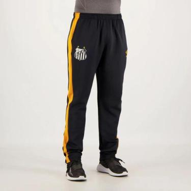 Imagem de Calça Santos Treino 22/23 Umbro, Preto, Masculino, P