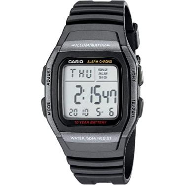 Imagem de Casio Relógio esportivo clássico masculino W96H-1BV