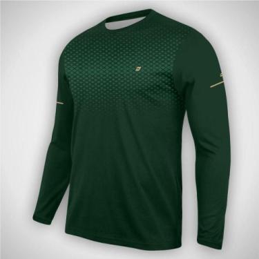 Imagem de Camisa Esportiva Masculina Proteção UV Manga Longa Dry Fit - Dsportivo