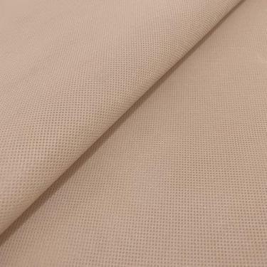 Imagem de Kit 10 Toalhas de mesa festa TNT 1x1m + 10 Cobre Manchas 70x70cm - Para Decoração De Festas, casamentos(Branco c/Bege,5 Toalhas + 5 Cobre Manchas)