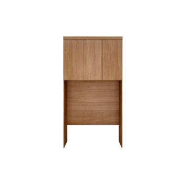 Imagem de Modulado De Quarto Armário Ponte Aéreo Casal Rizon-linea C- 3 Portas Cumaru 23 - Novo Horizonte