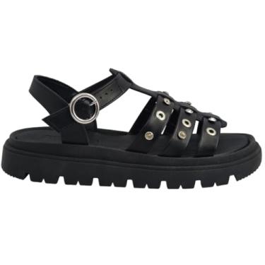 Imagem de Sandália Feminina Papete Casual Dia a Dia Passeio Trabalho Flat Form Ultra Conforto Moleca 5504.115