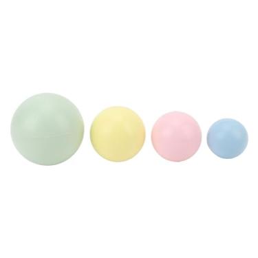 Imagem de Treinamento de dedos de piano Bola de alcance de alta resiliência corrigindo a forma da mão piano exercício de estresse bola para músicos atletas e iniciantes 4 cores azul rosa