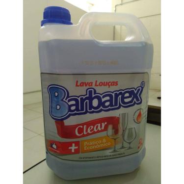 Imagem de Detergente Lava Louças Clear Barbarex 5L