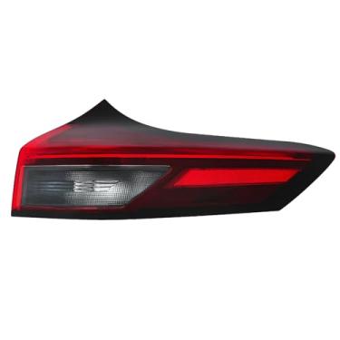 Imagem de SUPAPRO Luz traseira de para-choque adequada para Nissan Rogue RH 2021-2024, estilo original, substitui o corpo por uma lâmpada de estacionamento de luz de freio vermelha