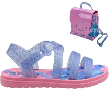 Imagem de Sandália Rasteira Infantil Grendene Kids Sweet Bag Menina Com Mochila