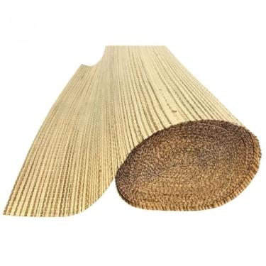 Imagem de Esteira Palha De Junco Forro 80cm X 1m Tapete de Praia