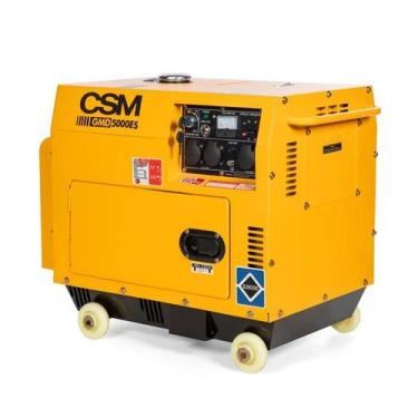 Imagem de Gerador Portátil a Diesel 4,0 kVA 6 HP GMD 5000ES CSM