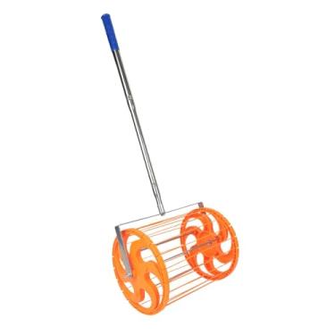 Imagem de KiBcsLic Coletor de bolas de tênis de mesa telescópico com rodas, recipiente leve e resistente ao desgaste para treinamento de prática de jogo