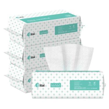 Imagem de Toalhas de rosto descartáveis Ditoi Ultra Soft & Thick 240 unidades