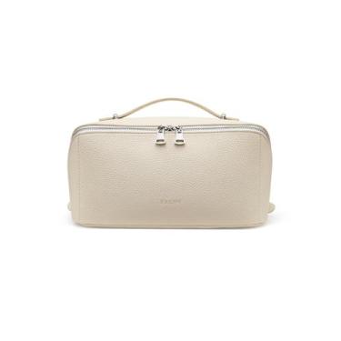 Imagem de Bolsa de maquiagem EACHY Bolsa de viagem impermeável de grande capacid