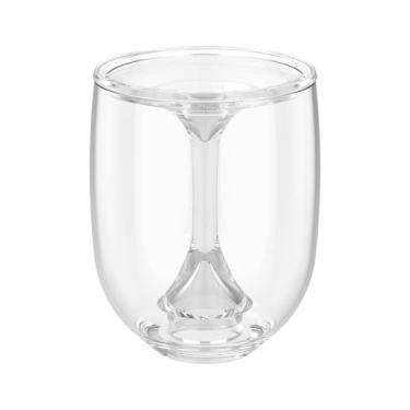 Imagem de Taças de vinho de plástico, taça de vinho dobrável, copos de vinho de plástico inquebráveis de 199.9 g/200 ml, copos de pé alto destacáveis e reutilizáveis à prova de estilhaçamento para coquetéis de