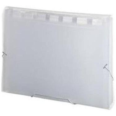 Imagem de Pasta Plascony Sanfonada Grande 31 Divisórias Cristal Sge-31