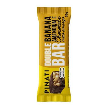 Imagem de Barra Pinati Double Bar Banana Amendoim e Chocolate Meio Amargo 35g
