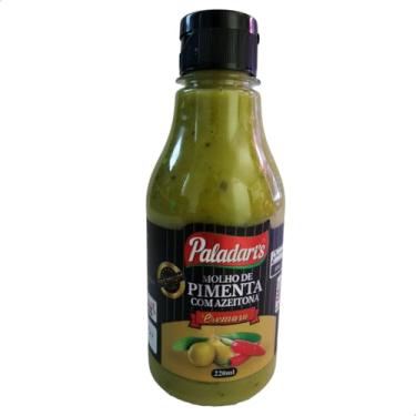 Imagem de Molho de Pimenta Cremoso Paladari's com Azeitonas, 220ml