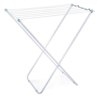 Imagem de Varal Chão Sem Abas 79x42cm Slim Branco - Mor