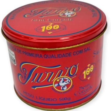 Imagem de Manteiga Turvo Lata 500g - Premium - Com Sal - Sem conservantes - Prim