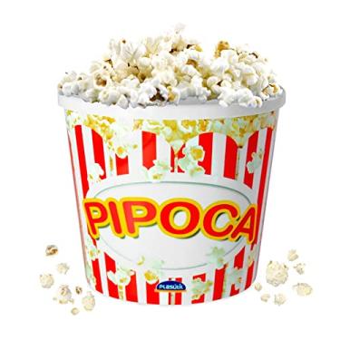 Imagem de Pote Pipoca Plasútil Branco