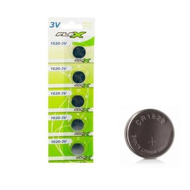 Imagem de Bateria Tipo Botao Cr-1620 Cartela Com 5 Pçs Fx-Cr1620