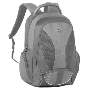 Imagem de Mochila Executiva Costas Reforçada Cabo De Aço Cinza