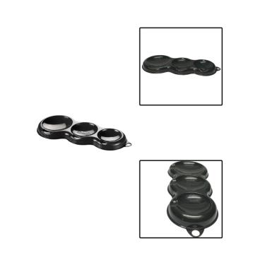 Imagem de Descanso de Talheres Plastico Preto