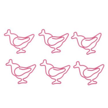 Imagem de Acouto Clipes 100 Peças Clipes de Pintinhos de Cor Vibrante de Animais à Prova de Ferrugem de Fio de Ferro Reutilizáveis ​​ de Frango para Escola Em Casa - Produtos/e Material Escolar/Fitas,