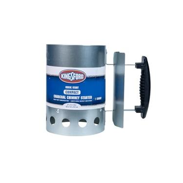 Imagem de Kingsford Acionador de chaminé de carvão compacto para churrasqueiras e churrascos, ferramentas de luz rápida para grelhar