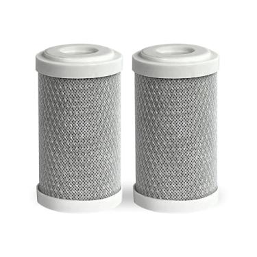 Imagem de Kit C/ 2 Refil Filtro Carbon Block 5 98% Chuveiro Ducha