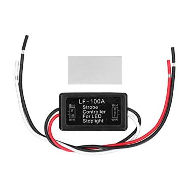 Imagem de Controlador estroboscópico de luz de freio LED Módulo piscante de luz de freio montado em alta inteligente para veículos motorizados Carros Motocicletas Bicicletas elétricas