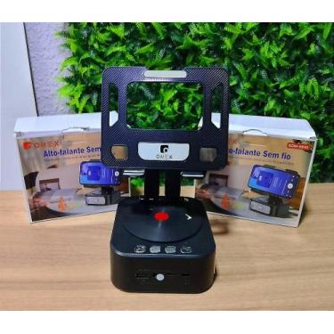 Imagem de Suporte de Celular com Auto-Falante Bluetooth 5W ONEX SOM-0540