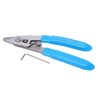 Imagem de Ferramenta de descascador de fios de liga de aço de alta qualidade Cortador de descascamento de cabos profissional para eletricistas e técnicos de fibra óptica Material de