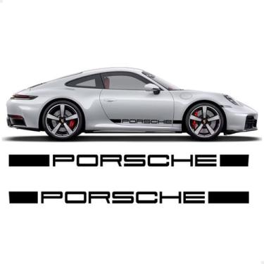 Imagem de Adesivos Faixa Lateral Para Porsche Carrera Gts 911 Portas - SPORTINOX