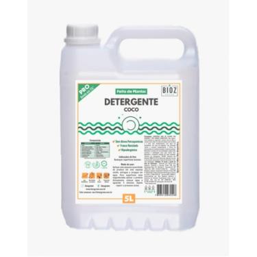 Imagem de Detergente de Coco Biodegradável BioZ Green 5L