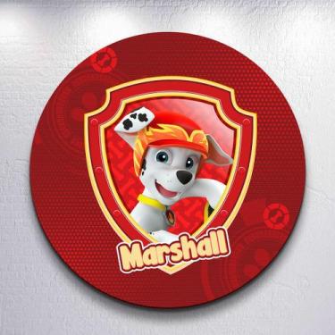 Imagem de Capa p/ Painel Festa Decoração Infantil Patrulha Dog Salvadoral Redond