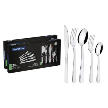 Imagem de Faqueiro Tramontina Aço Inox Buzios 40 Peças