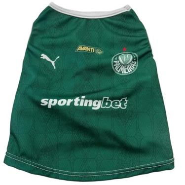 Imagem de Roupa Pet Cachorro Gato Time Futebol Estampa PAL004 (G3, Padrão)